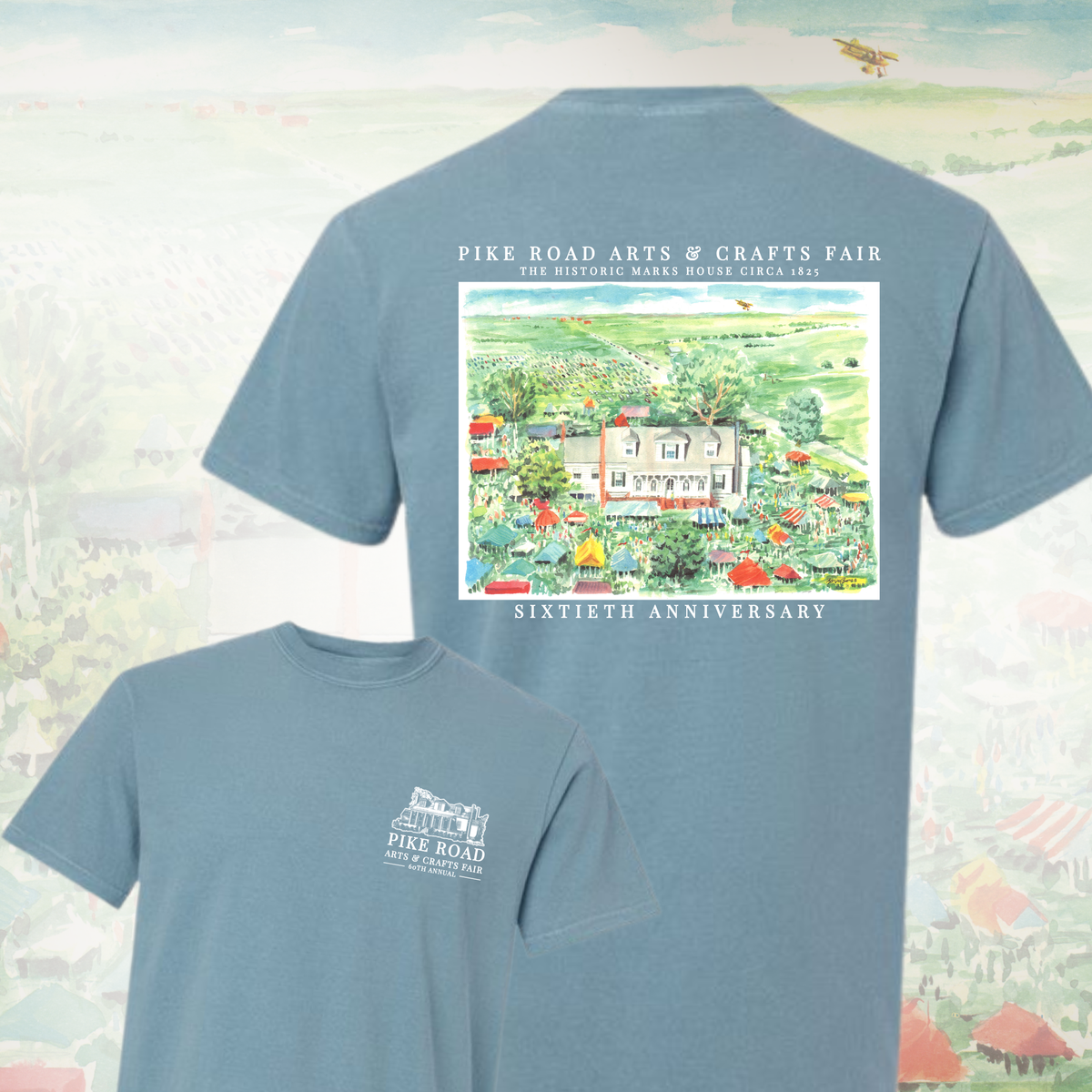 2026 - CLUB MEMBERS ONLY - Pike Road Arts & Crafts Fair T-Shirt Pre-Order